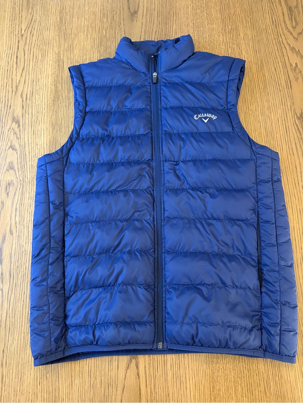 Callaway Boys Blue Quilted Puffer Vest